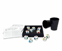 Mau mau - Jogo com 11 dados e 2 copos - Diversão ao cubo - comprar online