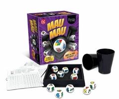Mau mau - Jogo com 11 dados e 2 copos - Diversão ao cubo na internet