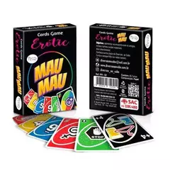 Mau mau - Jogo de cartas erótico - 65 cartas - Diversão ao cubo na internet