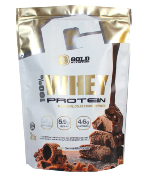 Proteina Gold - 2 lb - Concentrada, hidrolizada e isolada - comprar online