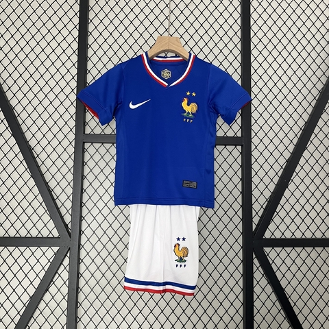 Camiseta Infantil Seleção França I 2024