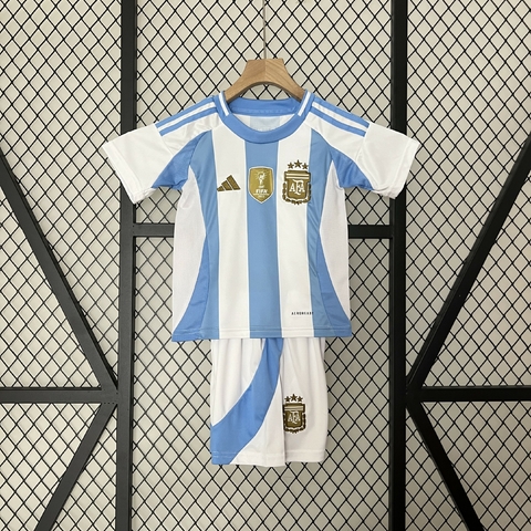 Camiseta Infantil Seleção Argentina I 2024