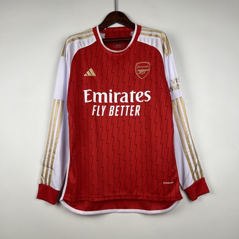 Camiseta Arsenal Manga Longa I 23/24
