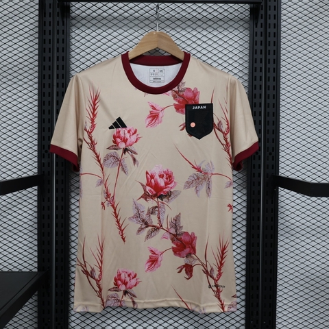 Camiseta Seleção Japão Edição Especial Rosas