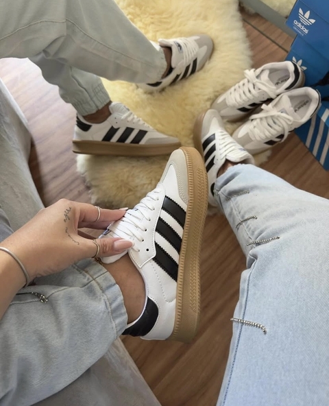 ADIDAS XLG BRANCO COURO - comprar online