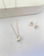 Conjunto Quadrado Zircônia