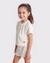 Conjunto Blusa Canguru e Shorts L'été - L'été Moda Praia Infantil