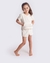 Conjunto Blusa Canguru e Shorts L'été - L'été Moda Praia Infantil