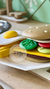Hamburguesa en internet