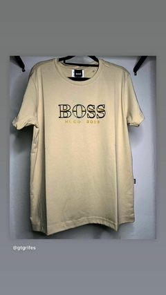 Camiseta HB - Bege Estampada