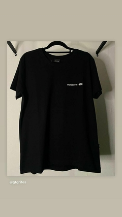 Camiseta Porshe - Preta