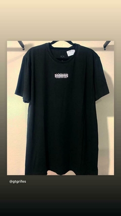 Camiseta Armani - Preta com Detalhe - comprar online