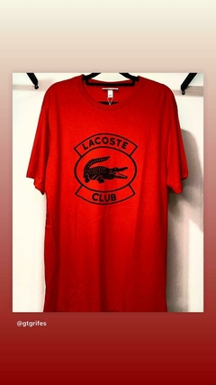 Camiseta Lacoste - Vermelha - comprar online