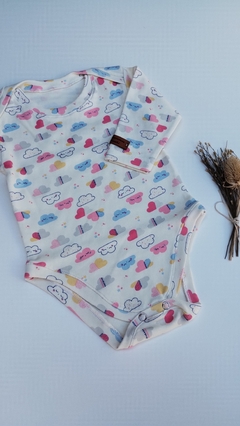 Body Nubes - ROSA M/Larga - Anahi Tienda Infantil
