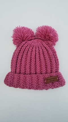 Gorro Oso - ROSA VIEJO en internet