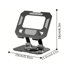 Soporte Metalico Giratorio 360° Para Celular Tablet Ergonómico Anti resbalante - comprar online