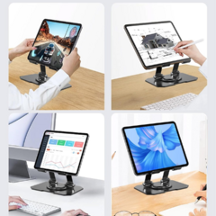 Soporte Metalico Giratorio 360° Para Celular Tablet Ergonómico Anti resbalante - tienda online