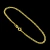 Pulseira Piastrini 3mm Banhado a Ouro 18k - comprar online