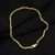 Pulseira Cordão Baiano Trançada 2.5mm Banhado a Ouro 18k - 18k Brasil Jóias