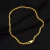 Pulseira Cordão Baiano Trançada 2.5mm Banhado a Ouro 18k - 18k Brasil Jóias