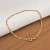 Pulseira 3 por 1 Fígaro 2mm Banhado a Ouro 18k