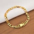 Pulseira 3 por 1 Fígaro 6mm Fecho Gaveta Banhado a Ouro 18k