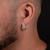 Brinco Argola Grande 18mm Cravejado com Zircônia Banhado Ouro Branco na internet