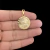 Pingente Medalha Jesus 2,5x2,5cm Banhado a Ouro 18k - comprar online