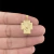 Pingente Leão de Judá 2,2x1,8cm Banhado a Ouro 18k - comprar online