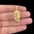 Pingente Face de Cristo Grande 3,2x2,0cm Banhado a Ouro 18k - comprar online