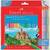 Lapis De Cor 24 Cores + 4 Pastel Sextavado Faber Castell na internet