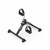 Pedalera plegable con computadora. PED100-CC