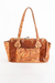 Bolsa Marrom Estampada Vintage - comprar online