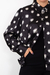 Camisa Preta Acetinada We Wore What - loja online