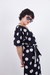 Vestido P&B Mix de Estampas Farm - loja online