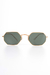 Óculos Dourado Fumê Hexagonal Rayban - comprar online