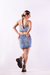 Cropped Jeans Destroyed CGC - loja online