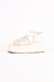 Plataforma Off White Trançada | Tam: 34