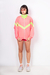 Corta Vento Rosa Neon 80's - comprar online