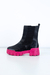 Bota Chelsea com Solado Rosa | Tam: 35