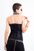 Corset Preto de Renda - loja online