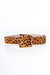 Cinto Animal Print de Pelos - comprar online