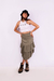 Cropped Branco Canelado - loja online