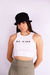 Cropped Branco Canelado - comprar online