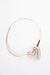 Chocker Dourada Fixa Heart Vazado - Dig For Fashion