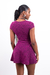 Vestido Fucsia Animal Print - Dig For Fashion