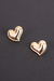 Brinco Dourado Lil Heart - comprar online