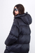 Parka Puffer Preta Tommy Hilfiger - loja online