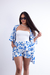 Imagem do Conjunto Azul e Branco Floral