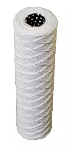 Filtro Bobinado (Fio de polipropileno e núcleo de inox):